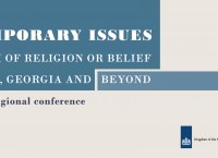 Press Announcement. Regional Conference on Contemporary Issues of Freedom of Religion or Belief in Armenia, Georgia and beyond