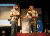 Vahram Martirosyan, "Photolur" correspondent, was awarded for the most impressive photo of #Electric Yerevan